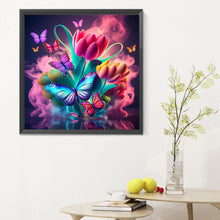 Load image into Gallery viewer, Diamond Painting - Full Round - colorful flowers (30*30CM)