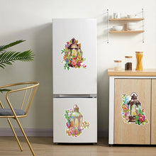 Load image into Gallery viewer, 6 PCS Christmas Tree Christmas Lamp Diamond Painting Stickers for Boy Girls Gift