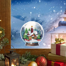 Load image into Gallery viewer, 6 PCS Christmas Tree Christmas Lamp Diamond Painting Stickers for Boy Girls Gift