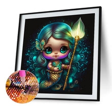 Load image into Gallery viewer, AB Diamond Painting - Full Round - Mermaid girl (40*40CM)