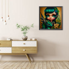 Load image into Gallery viewer, AB Diamond Painting - Full Round - dragon and maiden (40*40CM)
