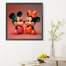 Load image into Gallery viewer, Diamond Painting - Full Round - disney mickey minnie (30*30CM)