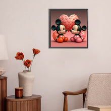 Load image into Gallery viewer, Diamond Painting - Full Round - disney mickey minnie (30*30CM)