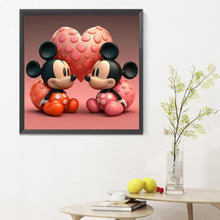 Load image into Gallery viewer, Diamond Painting - Full Round - disney mickey minnie (30*30CM)