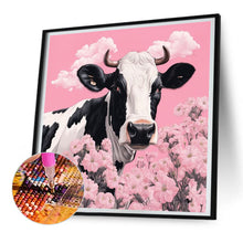Load image into Gallery viewer, Diamond Painting - Full Round - dairy cow (30*30CM)