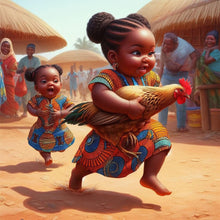 Load image into Gallery viewer, Diamond Painting - Full Round - black kid (40*40CM)