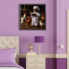 Load image into Gallery viewer, Diamond Painting - Full Round - black kid (40*40CM)