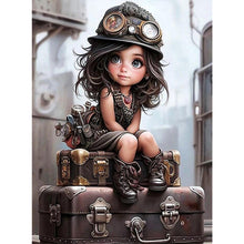 Load image into Gallery viewer, Diamond Painting - Full Square - Mechanic girl (45*60CM)