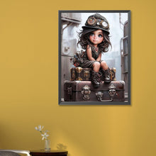 Load image into Gallery viewer, Diamond Painting - Full Square - Mechanic girl (45*60CM)