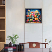 Load image into Gallery viewer, Diamond Painting - Full Round - cactus flower (40*35CM)