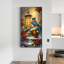 Load image into Gallery viewer, Diamond Painting - Full Round - branch sparrow (40*70CM)