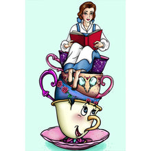 Load image into Gallery viewer, Diamond Painting - Full Round - cup fairy princess (40*60CM)