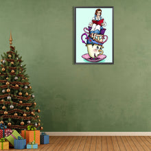 Load image into Gallery viewer, Diamond Painting - Full Round - cup fairy princess (40*60CM)