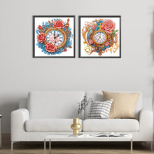 Load image into Gallery viewer, Diamond Painting - Partial Special Shaped - bell and flower (30*30CM)