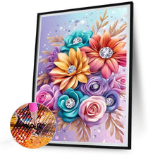 Load image into Gallery viewer, Diamond Painting - Full Round - flower of celebration (30*40CM)