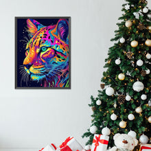 Load image into Gallery viewer, Diamond Painting - Full Round - Color leopard portrait (30*40CM)