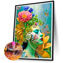Load image into Gallery viewer, Diamond Painting - Full Round - Flowers, butterflies and beauties (30*40CM)