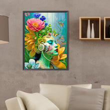 Load image into Gallery viewer, Diamond Painting - Full Round - Flowers, butterflies and beauties (30*40CM)