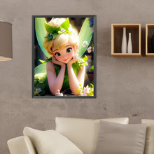 Load image into Gallery viewer, Diamond Painting - Full Round - Wonderful Fairy Tinkerbell (30*40CM)