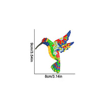 Load image into Gallery viewer, Suncatcher Double Sided Crystal Painting Ornaments for Window Decor(Hummingbird)