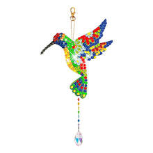 Load image into Gallery viewer, Suncatcher Double Sided Crystal Painting Ornaments for Window Decor(Hummingbird)