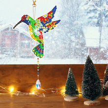Load image into Gallery viewer, Suncatcher Double Sided Crystal Painting Ornaments for Window Decor(Hummingbird)