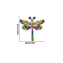Load image into Gallery viewer, Suncatcher Double Sided Crystal Painting Ornaments for Windows Decor (Dragonfly)