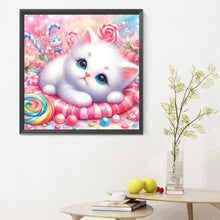 Load image into Gallery viewer, Diamond Painting - Full Round - candy kitten (30*30CM)