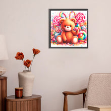 Load image into Gallery viewer, Diamond Painting - Full Round - Candy Bear (30*30CM)