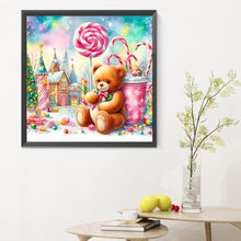 Load image into Gallery viewer, Diamond Painting - Full Round - Candy Bear (30*30CM)
