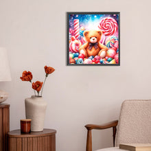 Load image into Gallery viewer, Diamond Painting - Full Round - Candy Bear (30*30CM)