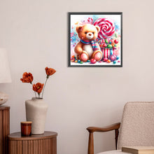 Load image into Gallery viewer, Diamond Painting - Full Round - Candy Bear (30*30CM)