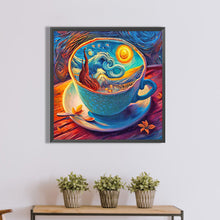 Load image into Gallery viewer, Diamond Painting - Full Round - Starry Sky Coffee (40*40CM)