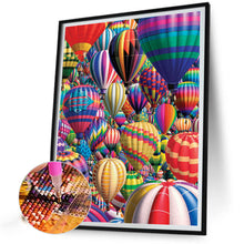 Load image into Gallery viewer, AB Diamond Painting - Full Round - hot air balloons (50*60CM)