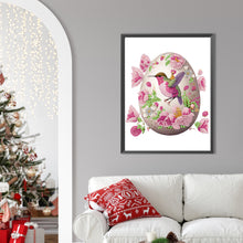 Load image into Gallery viewer, Diamond Painting - Partial Special Shaped - Easter egg hummingbird (30*40CM)