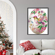 Load image into Gallery viewer, Diamond Painting - Partial Special Shaped - Easter egg hummingbird (30*40CM)