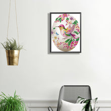Load image into Gallery viewer, Diamond Painting - Partial Special Shaped - Easter egg hummingbird (30*40CM)