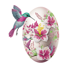 Load image into Gallery viewer, Diamond Painting - Partial Special Shaped - Easter egg hummingbird (30*40CM)