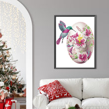Load image into Gallery viewer, Diamond Painting - Partial Special Shaped - Easter egg hummingbird (30*40CM)