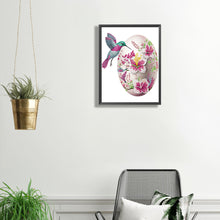 Load image into Gallery viewer, Diamond Painting - Partial Special Shaped - Easter egg hummingbird (30*40CM)