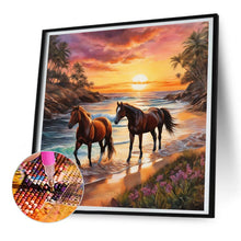 Load image into Gallery viewer, Diamond Painting - Full Round - horse (30*30CM)