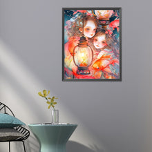 Load image into Gallery viewer, Diamond Painting - Full Round - girl (40*50CM)