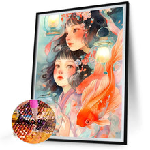 Load image into Gallery viewer, Diamond Painting - Full Round - girl (40*50CM)