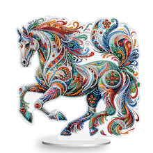 Load image into Gallery viewer, Diamond Painting Desktop Decoration for Office Desktop Decor (Gorgeous Horse)