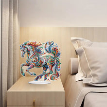 Load image into Gallery viewer, Diamond Painting Desktop Decoration for Office Desktop Decor (Gorgeous Horse)