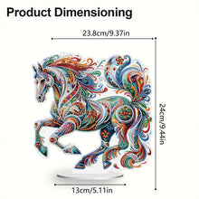 Load image into Gallery viewer, Diamond Painting Desktop Decoration for Office Desktop Decor (Gorgeous Horse)
