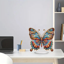 Load image into Gallery viewer, Diamond Painting Desktop Decoration for Office Desktop Decor(Gorgeous Butterfly)