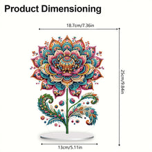 Load image into Gallery viewer, Diamond Painting Desktop Decoration for Office Desktop Decor (Gorgeous Flower)