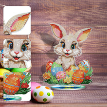 Load image into Gallery viewer, DIY Diamond Painting Desktop Ornaments Kit for Office Decor (Easter Egg Bunny)