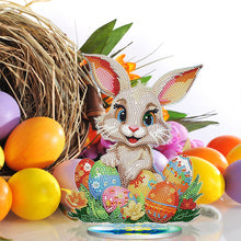 Load image into Gallery viewer, DIY Diamond Painting Desktop Ornaments Kit for Office Decor (Easter Egg Bunny)